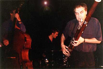 Terry Davis (bass), Matt Home (drums) and Daniel. Bruce Boardman was the pianist.